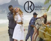 italian fashion company relish was slammed for this ad which pictures rio de janeiro police officers groping two models the ads were run on billboards in italy.jpg from صکصی ایرانی