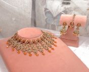 jyoti tassel necklace set orange 489983 jpgv1695306137width1024 from jyoti set