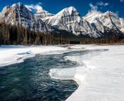 river canada winter mountains.jpg from cana a