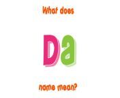 da meaning.png from name da