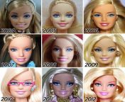 this is how barbie has changed through years 91740.jpg from barbie2paidd