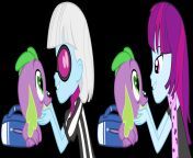 spike gets all the equestria girls part 6 by titanium pony d8vnrxx.png from spike gets all list the mares