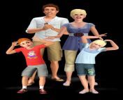 priusfamily v family ver928818.png from 3d cartoon sims family
