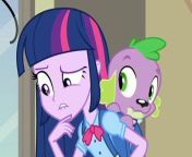 twilight sparkle thinking along with spike human twilight sparkle 34952340 460 276.jpg from spike twilight coberlink