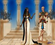egyptian couple by yagellonica d99awnq.jpg from egyptian couple