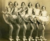 group dancing girls more than 80 years ago 281229.jpg from vintage dance