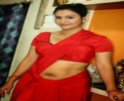 apoorva aunty hot navel photoshoot in saree and hd images 1.jpg from indian aunty original se