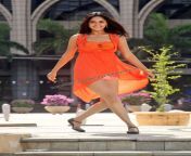 tamil actress sunaina hot orange dress photos from samar movie 1.jpg from tamil actress samr