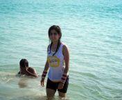 hot indian aunty at beach pictures 3.jpg from indian aunty beach bikini