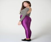 fabulous shiny spandex leggings for girls 6.jpg from spandex as