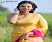 actress nikitha narayan hot boobs in transparent yellow saree web log hub.jpg from nikitha nude boobs images