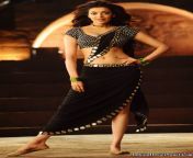 kajal agarwal hot item dance stills janatha garage movie navel show black dress images 6.jpg from kajal six potes