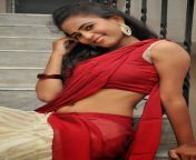 actress chaithra latest navel show in half saree stills 4.jpg from sexy saree navel show