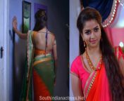 nandhini telugu tamil tv serial actress nithya ram transparent saree back showing hot photos gemini tv 2.jpg from nithya ram fake videos