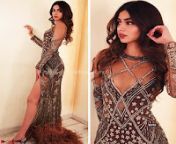 khushi kapoor daughter of sri devi kapoor sizzling spicy transparent gown exclusive 005.jpg from xxx seunew moves video songshashi tanwarridevi’s daughter khushi kapoor looks so stunning in her first bollywood in karan johar’s