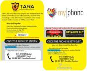 how to register wipe out data and recover myphone with tara app.jpg from tara mobile number per search