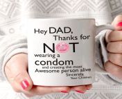 hey dad fathers day gifts birthday gifts for dad mug 11 oz.jpg from birthday gift to dad in daughter sex