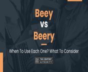 beey vs beery.jpg from beey