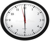 wall clocks showing o clock business concept 86252546.jpg from 6 o