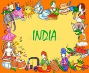 indian collage illustration showing culture tradition festival india vector design 155788020.jpg from indian collage x