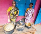 puducherry tamil nadu india december circa unidentified women ladies cooker worker sari cooking pot rice masala 137578311.jpg from tamil village on housewife masala sex video download from ap