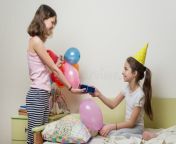 birthday morning older sister giving surprise gift to her cute little sister children home bed birthday morning older sister 113419096.jpg from next ÃÂÃ¢ÂÂÃÂÃÂ» si sister sex