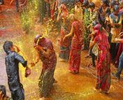 devar bhabhi holi rajasthan india beawar march brother law thrown colorful water sister women beat men ropes as per 214484740.jpg from devar and bhabi holi kolkata boudi pg sex desi randi