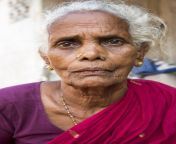 editorial illustrative image portrait smiling sad senior indian woman pondicherry tamil nadu india april traditional costume 82885843 jpgw992 from tamil village grandmother or old aunty sex video com