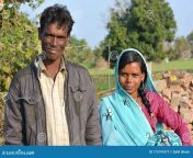 tikamgarh madhya pradesh india february young indian village man woman couple smiling looking camera young indian 173191077.jpg from village husband and wife