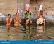 varanasi india march people bathing water holy ganga river morning people bathing water holy ganga river morning 173915670.jpg from ganga river bath after change dress