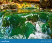 hot mineral waterfall famous place krabi province khlong thom nuea thailand natural travel background waterfal hot spring 105878295.jpg from jungal ki sair south hot