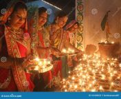 indian house wife wear traditional dress preparation light oil lamps occasion diwali festival lighting festival 161686023.jpg from indian desi moti diwali housewife fake
