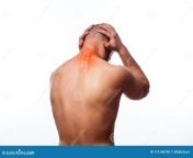 pain neck young bald man sports physique holds sick neck white isolated background fracture neck pain neck 112160730.jpg from 3u娱乐城真正网址→→yaoji net←←3u娱乐城真正网址 neck
