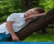 redhead teenager casual clothes leaned tree summer park vertical close up portrait thirteen year old teenager 180262119.jpg from 13 age pussy