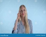 attractive woman twisting her index finger temple blue background looking camera disagreement attractive woman 182578464.jpg from imagetwist index