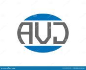 avj letter logo design white background creative initials circle concept 254123780.jpg from avj text