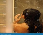 back view beautiful naked young woman taking shower bathroom beauty spa concept back view beautiful naked young woman 229234433.jpg from naked young teenw sex 89 bhojpuri comা