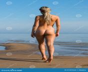 beautiful young naked woman posing beach enjoying summer time neat sea 47327644.jpg from beach naked women