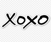 xoxo sticker xoxo 115630490588ozshvrjds.png from xoxo