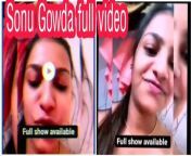 thqsonu gowda leaked video from sonu gowda pussy