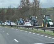 thqfarmers protest grinds traffic to a halt on busy a48 from sexse hd fotoo hindeww nametha xxx