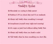 thqddlg rules for daddy from ddlg rules