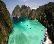 phi phi island beach view from top.jpg from island