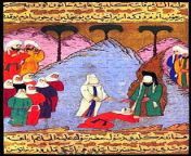 220px mohammed and his wife aisha freeing the daughter of a tribal chieffrom the siyer i nebi.jpg from hazrat ayesha blasphemy