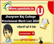 jhargram raj college provisional merit list 2022.gif from jhargram college 3xxx sakxs
