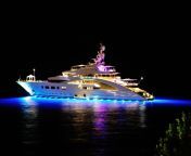 superyacht ace yacht mega yacht yachts night super yacht mega sea lights boat.jpg from sea mega x