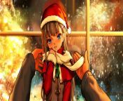 wallhaven 835my1.jpg from anime as109 artwork snow winter christmas new loli gray hair blue eyes coats 1530475 jpg
