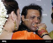 bollywood actor govinda along with his wife sunita ahuja during the gxm9m9.jpg from bollywood actor govinda along with his wife sunita ahuja during the gxm9mb jpg