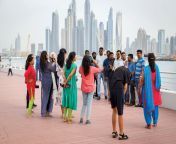 indian tourists in dubai.jpg from indian knows how to enjoy