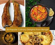 20 popular culinary delights from bengal 1.jpg from best bangla north